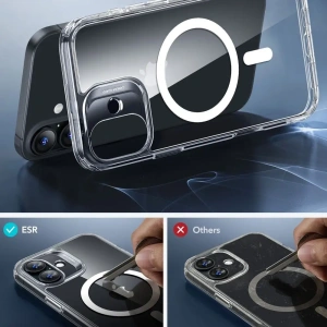 Kup Zestaw ESR Classic Hybrid Halolock MagSafe & Tempered Glass Apple iPhone 16 Plus Clear - ESR827 - {ean13} - Sklep Home Screen