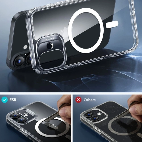 Kup ESR Classic Hybrid Halolock MagSafe a tvrzené sklo Apple iPhone 16 Plus Clear - ESR827 - {ean13} - Sklep Home Screen