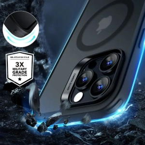 Kup Zestaw ESR Classic Hybrid Halolock MagSafe & Tempered Glass Apple iPhone 16 Pro Frosted Black - ESR828 - {ean13} - Sklep Home Screen