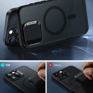 Kup Zestaw ESR Classic Hybrid Halolock MagSafe & Tempered Glass Apple iPhone 16 Pro Frosted Black - ESR828 - {ean13} - Sklep Home Screen