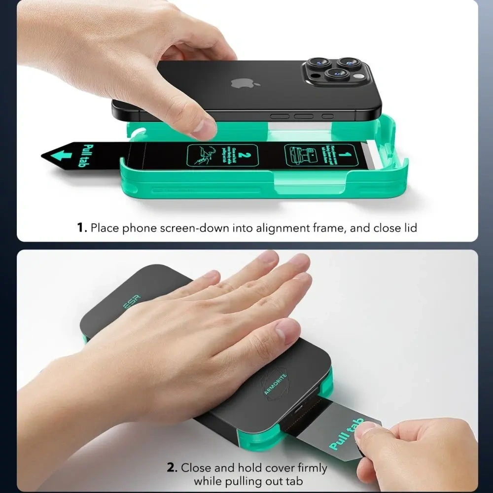 Szkło hartowane ESR Armorite Apple iPhone 16 Plus Black