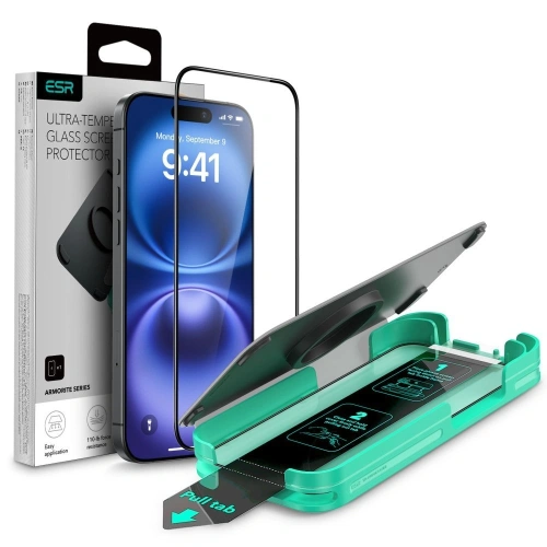 Kup Sicherheitsglas ESR Armorite Apple iPhone 16 Pro Max Schwarz - ESR835 - {ean13} - Sklep Home Screen