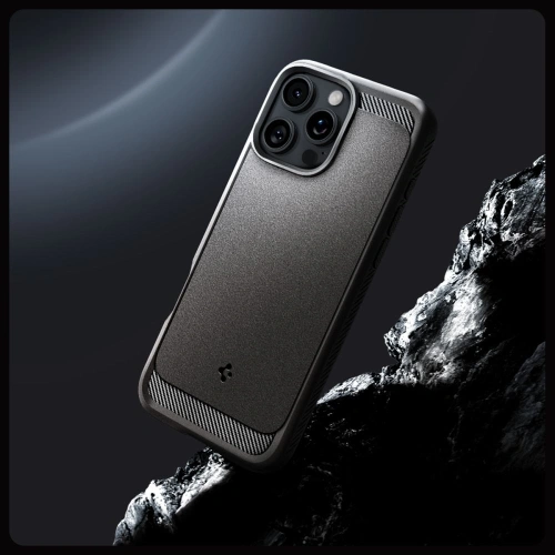 Kup Spigen Rugged Armor Mag MagSafe Apple iPhone 16 Pro Max Grau - SPN16467 - {ean13} - Sklep Home Screen