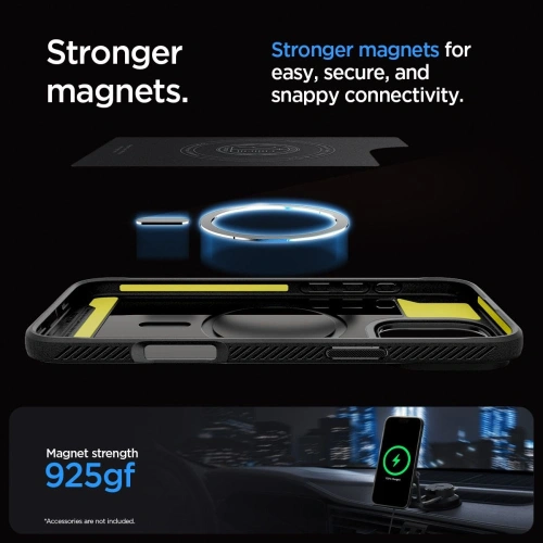 Kup Spigen Rugged Armor Mag MagSafe Apple iPhone 16 Pro Max Grau - SPN16467 - {ean13} - Sklep Home Screen