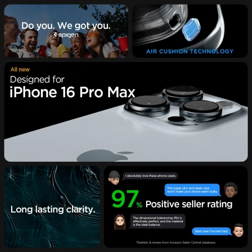 Kup Spigen Ultra Hybrid Apple iPhone 16 Pro Max Natur-Titanium - SPN16468 - {ean13} - Sklep Home Screen