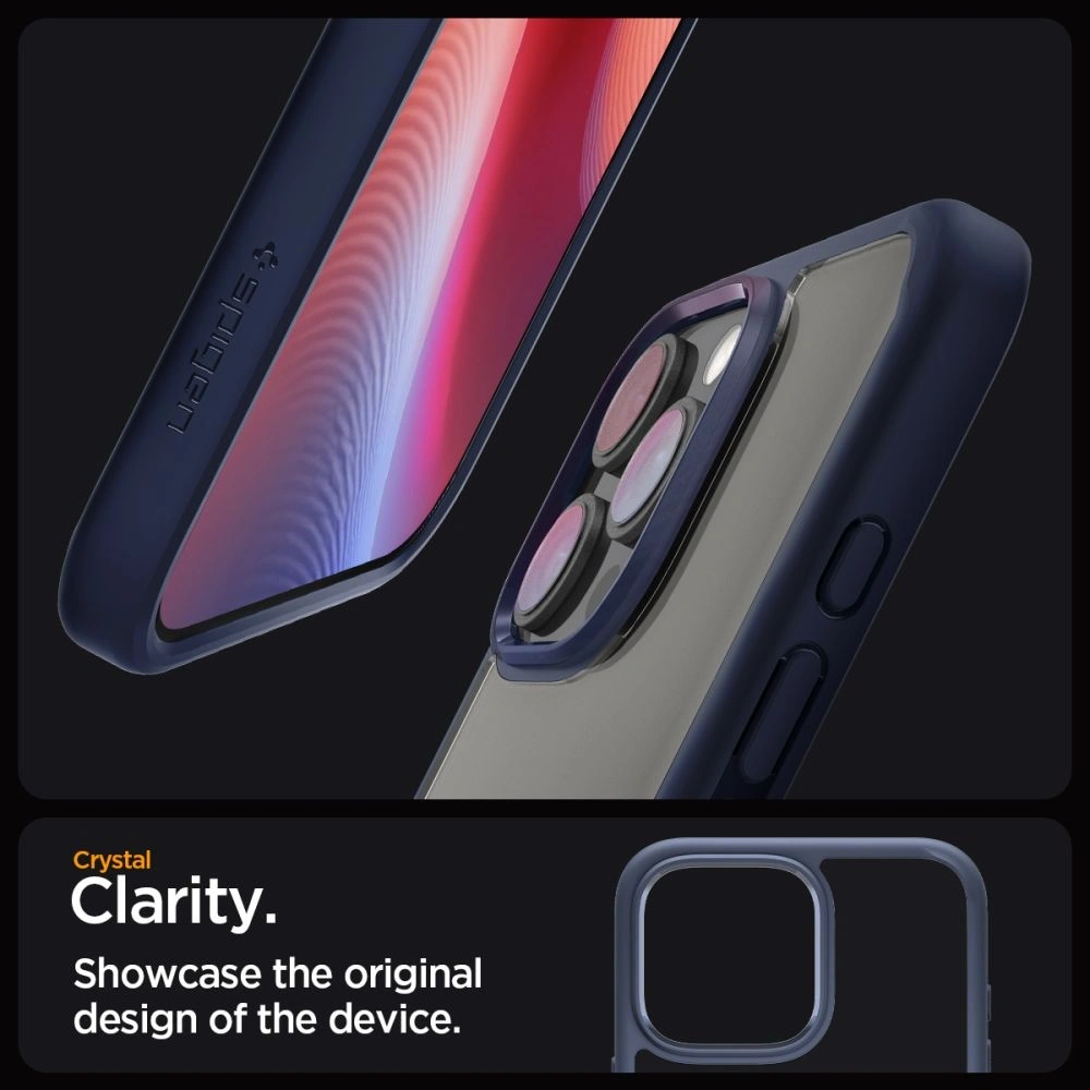 Etui Spigen Ultra Hybrid Apple iPhone 16 Pro Max Navy Blue