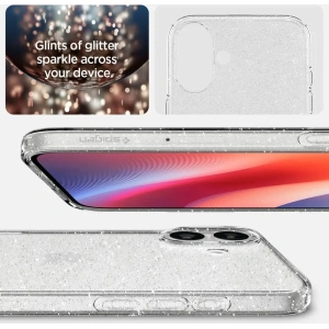 Kup Spigen Liquid Crystal Apple iPhone 16 Plus Glitter Crystal - SPN16470 - {ean13} - Sklep Home Screen