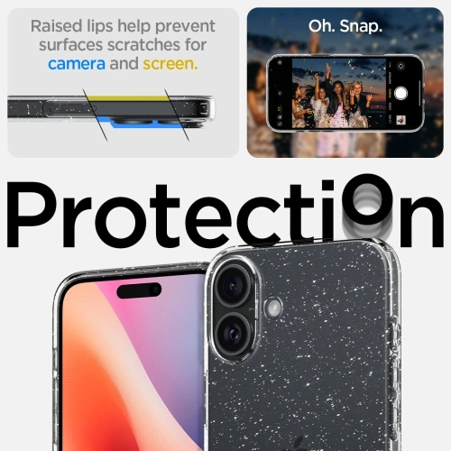 Buy Spigen Liquid Crystal Apple iPhone 16 Plus Glitter Crystal - SPN16470 - {ean13} - Home Screen Store Europe