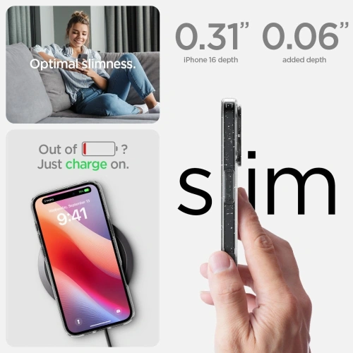 Buy Spigen Liquid Crystal Apple iPhone 16 Plus Glitter Crystal - SPN16470 - {ean13} - Home Screen Store Europe
