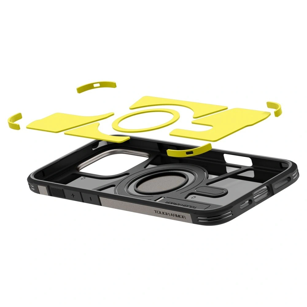 Etui Spigen Tough Armor Mag MagSafe Apple iPhone 16 Pro Gunmetal