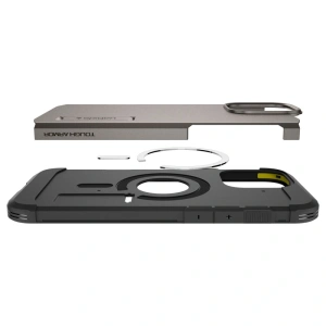 Kup Etui Spigen Tough Armor Mag MagSafe Apple iPhone 16 Pro Gunmetal - SPN16473 - {ean13} - Sklep Home Screen