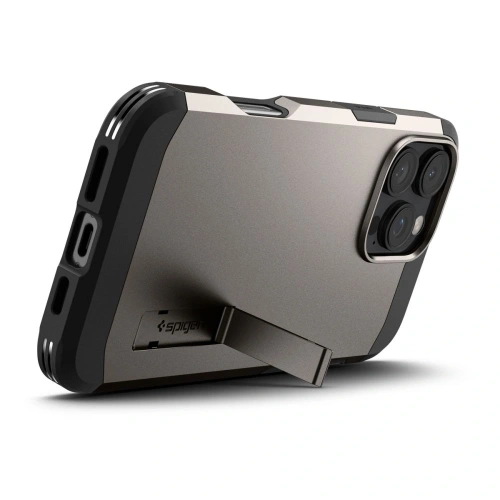 Kup Etui Spigen Tough Armor Mag MagSafe Apple iPhone 16 Pro Gunmetal - SPN16473 - {ean13} - Sklep Home Screen