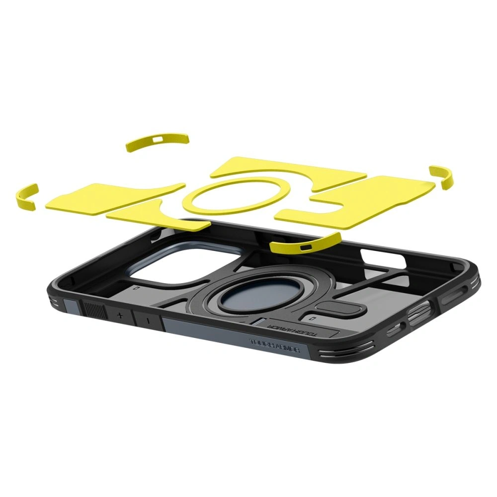 Etui Spigen Tough Armor Mag MagSafe Apple iPhone 16 Pro Metal Slate