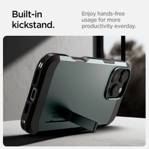 Buy Spigen Tough Armor Mag MagSafe Apple iPhone 16 Pro Abyss Green - SPN16475 - {ean13} - Home Screen Store Europe