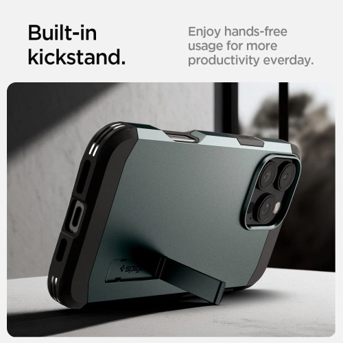 Kup Spigen Tough Armor Mag MagSafe Apple iPhone 16 Pro Abyss Grün - SPN16475 - {ean13} - Sklep Home Screen