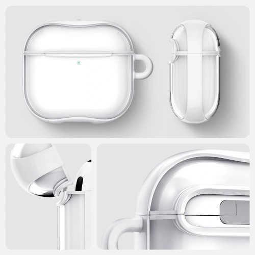 Kup Spigen Ultra Hybrid Apple AirPods 4 Alb Jet - SPN16476 - {ean13} - Sklep Home Screen