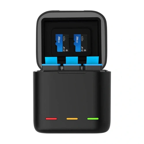 Buy Telesin three-channel box charger + 3 TELESIN batteries for GoPro Hero 9 / 10 / 11 / 12 - TLS164 - {ean13} - Home Screen Store Europe