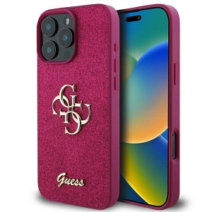 Kup Etui Guess GUHCP16LHG4SGU Apple iPhone 16 Pro hardcase Glitter Script Big 4G fioletowy/purple - GUE3619 - {ean13} - Sklep Home Screen