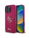 Etui Guess GUHCP16LHG4SGU Apple iPhone 16 Pro hardcase Glitter Script Big 4G fioletowy/purple