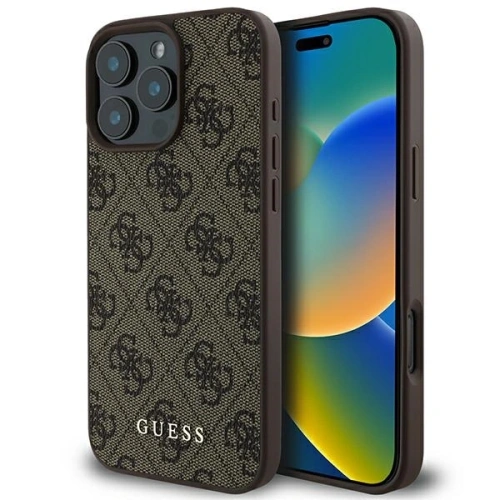 Kup Guess GUHCP16XG4GFBR Apple iPhone 16 Pro Max Hartschale 4G Klassisch braun - GUE3620 - {ean13} - Sklep Home Screen