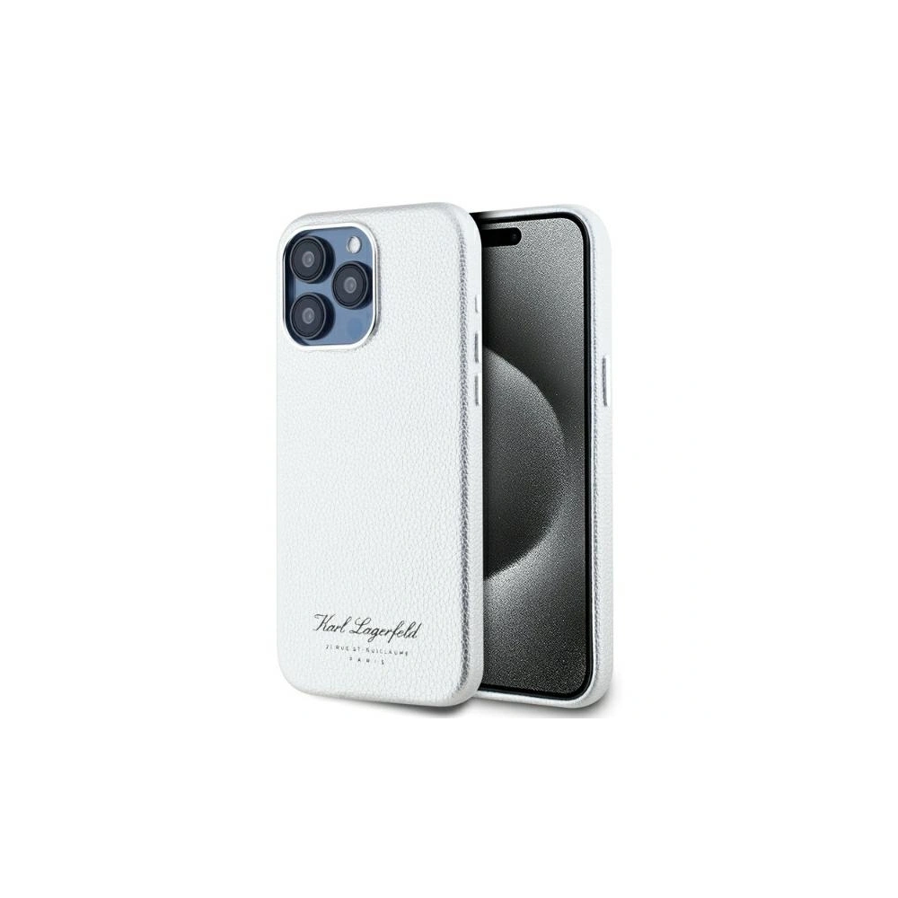 Etui Karl Lagerfeld KLHCP16LPGWCMKHG Apple iPhone 16 Pro hardcase hotel RSG szary/grey