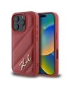 Kup Etui Karl Lagerfeld KLHCP16LPQDSMGR Apple iPhone 16 Pro hardcase Quilted Signature czerwony/red - KLD21678 - {ean13} - Sklep Home Screen