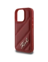 Kup Etui Karl Lagerfeld KLHCP16LPQDSMGR Apple iPhone 16 Pro hardcase Quilted Signature czerwony/red - KLD21678 - {ean13} - Sklep Home Screen