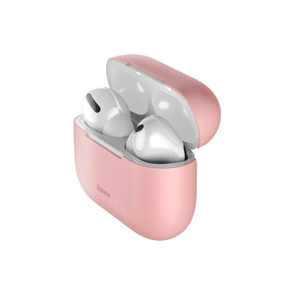 Silikonowe etui ochronne Baseus Super Thin do Apple AirPods Pro (różowe)