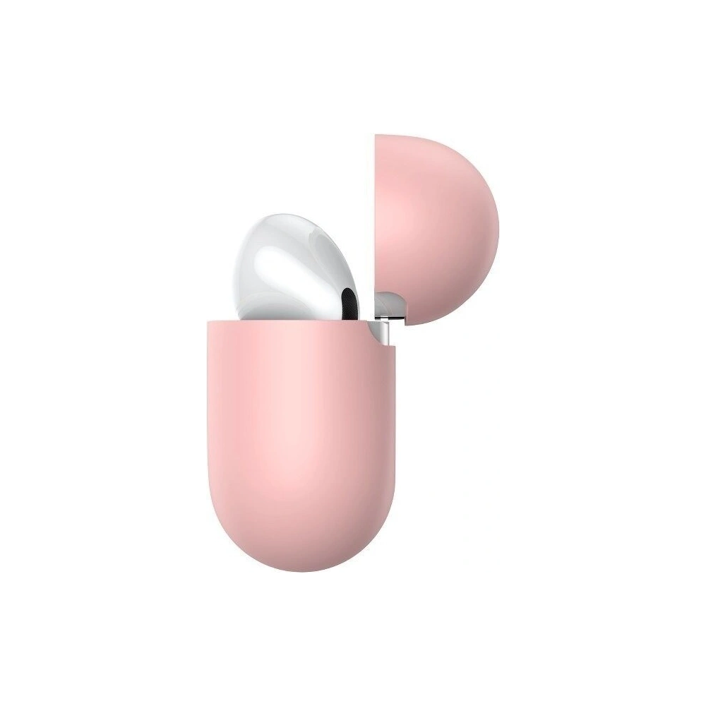 Silikonowe etui ochronne Baseus Super Thin do Apple AirPods Pro (różowe)