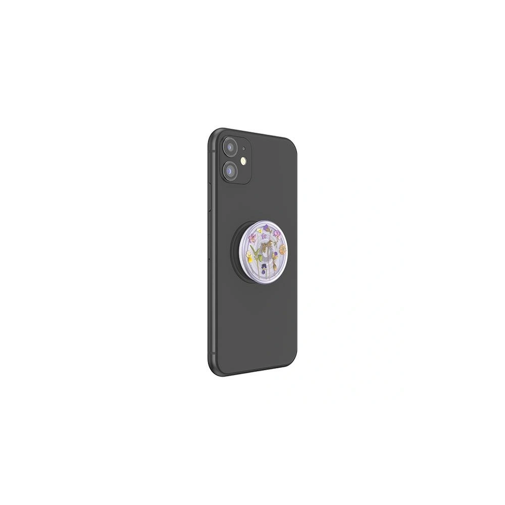 Uchwyt do telefonu Popsockets PlantCore Grip Purple Fields