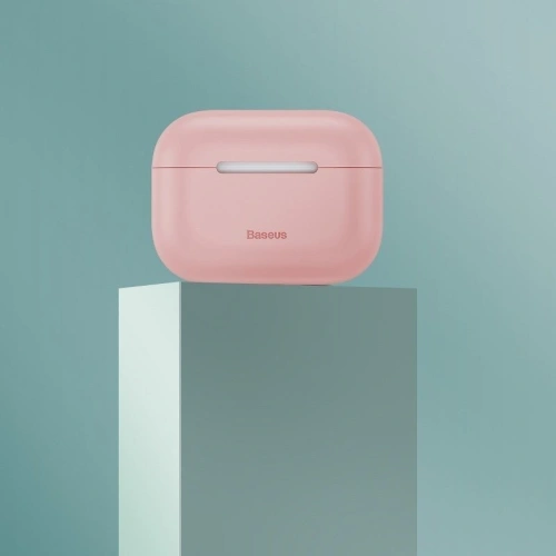 Kup Silikon védőtok Baseus Super Thin Apple AirPods Pro-hoz (rózsaszín) - BSU1030PNK - {ean13} - Sklep Home Screen