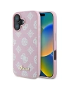 Guess GUHMP16MPGPYSP Apple iPhone 16 Plus hardcase Peony Script Logo MagSafe pink
