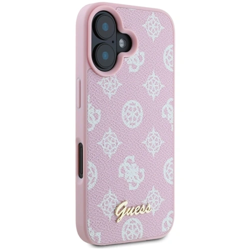 Kup Guess GUHMP16MPGPYSP Apple iPhone 16 Plus husă rigidă Peony Script Logo MagSafe roz - GUE3621 - {ean13} - Sklep Home Screen