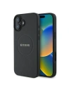 Hádej GUHMP16SPGHSMMK Apple iPhone 16 hardcase s texturou zlatý prsten MagSafe černý