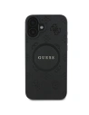 Kup Guess GUHMP16SPSAPSMEK Apple iPhone 16 Hardcase Saffiano Peony Classic Logo MagSafe schwarz - GUE3624 - {ean13} - Sklep Home Screen