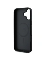 Kup Guess GUHMP16SPSAPSMEK Apple iPhone 16 tvrdý kryt Saffiano Peony Classic Logo MagSafe černý - GUE3624 - {ean13} - Sklep Home Screen