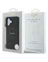 Kup Guess GUHMP16SPSAPSMEK Apple iPhone 16 Hardcase Saffiano Peony Classic Logo MagSafe schwarz - GUE3624 - {ean13} - Sklep Home Screen