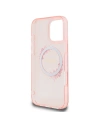 Buy Guess GUHMP16XHFWFCP Apple iPhone 16 Pro Max hardcase IML Flowers Wreath MagSafe pink - GUE3625 - {ean13} - Home Screen Store Europe
