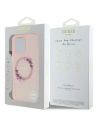 Kup Guess GUHMP16XHFWFCP Apple iPhone 16 Pro Max Hardcase IML Blumenkranz MagSafe pink - GUE3625 - {ean13} - Sklep Home Screen