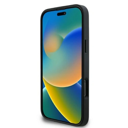 Buy Karl Lagerfeld KLHCP16X3DRKSDLK Apple iPhone 16 Pro Max hardcase 3D Rubber Bicolor Signature black - KLD21680 - {ean13} - Home Screen Store Europe