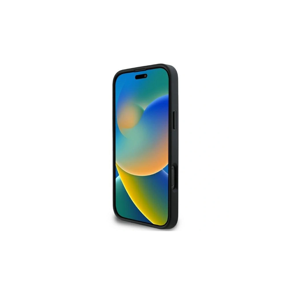 Etui Karl Lagerfeld KLHCP16X3DRKSDLK Apple iPhone 16 Pro Max hardcase 3D Rubber Bicolor Signature czarny/black