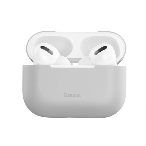 Kup Carcasă de protecție din silicon Baseus Super Thin pentru Apple AirPods Pro (gri) - BSU1032GRY - {ean13} - Sklep Home Screen