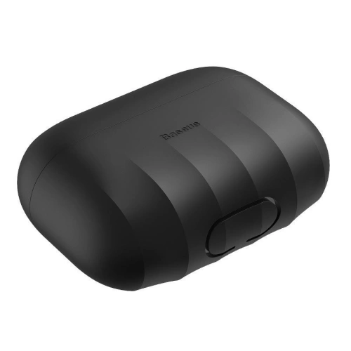 Kup Silikon védőtok Baseus Shell Pattern Apple AirPods Pro-hoz (fekete) - BSU1033BLK - {ean13} - Sklep Home Screen