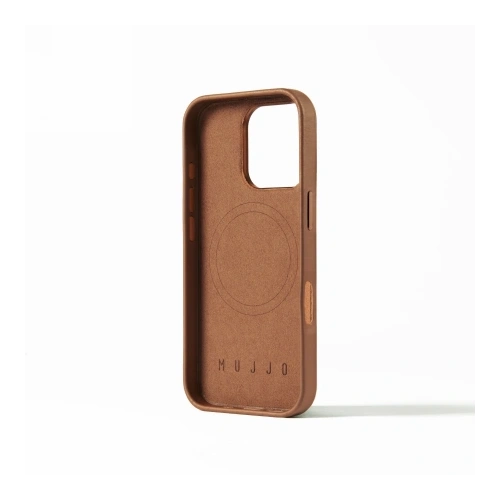 Kup Mujjo Lederhülle Apple iPhone 16 Pro MagSafe (tan) - MUJ119 - {ean13} - Sklep Home Screen