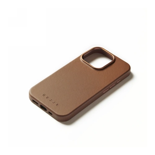 Kup Mujjo Carcasă din piele Apple iPhone 16 Pro MagSafe (cafea) - MUJ119 - {ean13} - Sklep Home Screen