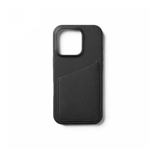 Kup Mujjo Geldbörse Lederhülle Apple iPhone 16 Pro MagSafe (schwarz) - MUJ120 - {ean13} - Sklep Home Screen