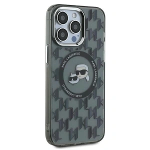 Kup Etui Karl Lagerfeld KLHMP15LHMCKMHK Apple iPhone 15 Pro IML Monogram Karl&Choupette Head MagSafe czarny/black - KLD21682 - {ean13} - Sklep Home Screen