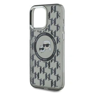 Kup Etui Karl Lagerfeld KLHMP15LHMCKMHK Apple iPhone 15 Pro IML Monogram Karl&Choupette Head MagSafe czarny/black - KLD21682 - {ean13} - Sklep Home Screen