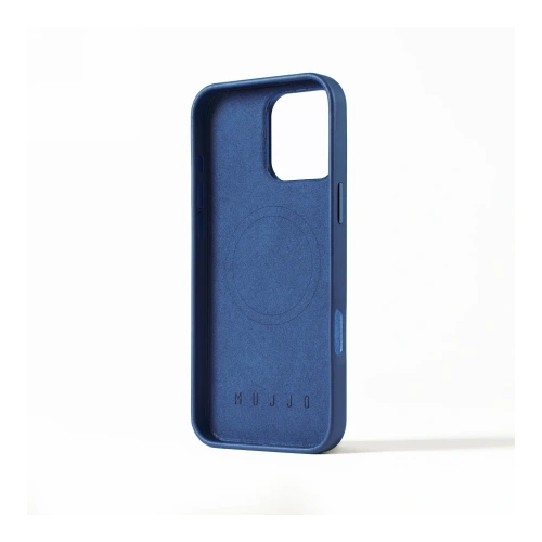 Buy Mujjo Leather Case Apple iPhone 16 Pro Max MagSafe (monaco blue) - MUJ122 - {ean13} - Home Screen Store Europe