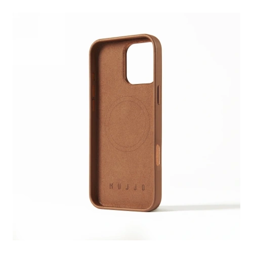 Buy Mujjo Leather Case Apple iPhone 16 Pro Max MagSafe (tan) - MUJ123 - {ean13} - Home Screen Store Europe